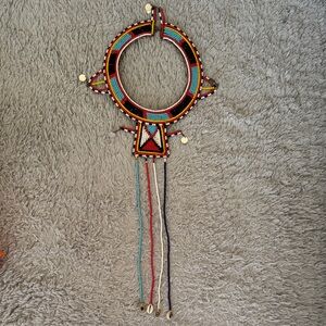 African Maasai Beaded Collar Necklace